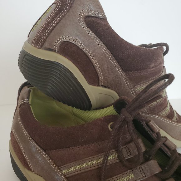 ECCO Sneakers womens shoes Brown Size 38 - Picture 8 of 9